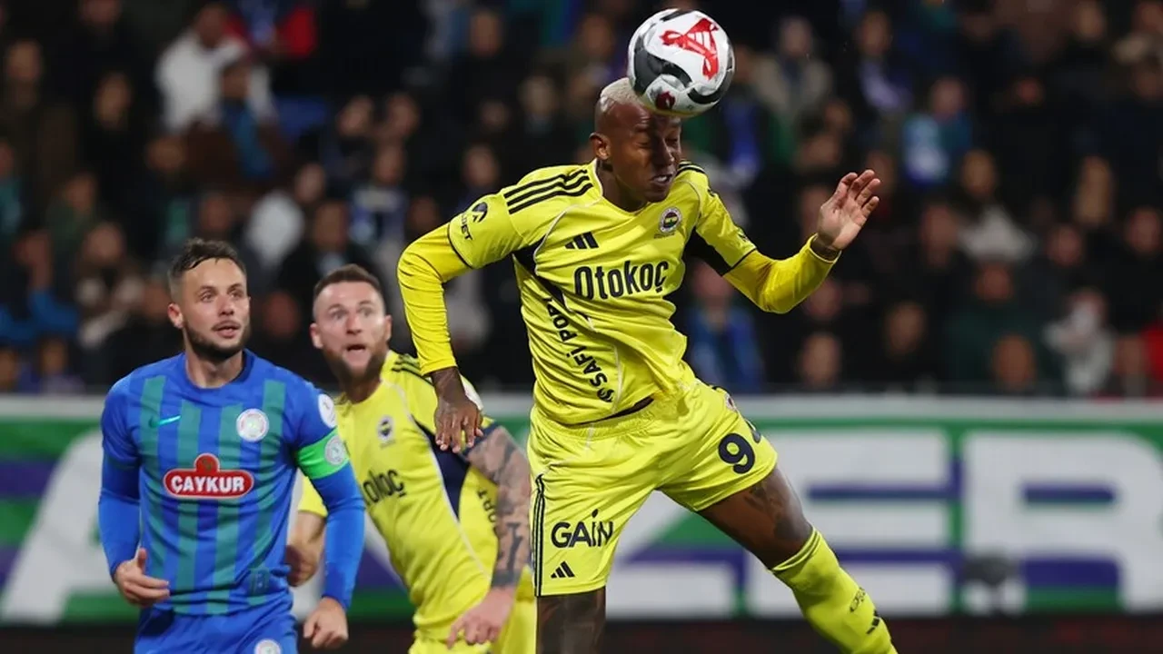 Fenerbahçe Rizespor maç kadrosu ve muhtemel 11 belli oldu