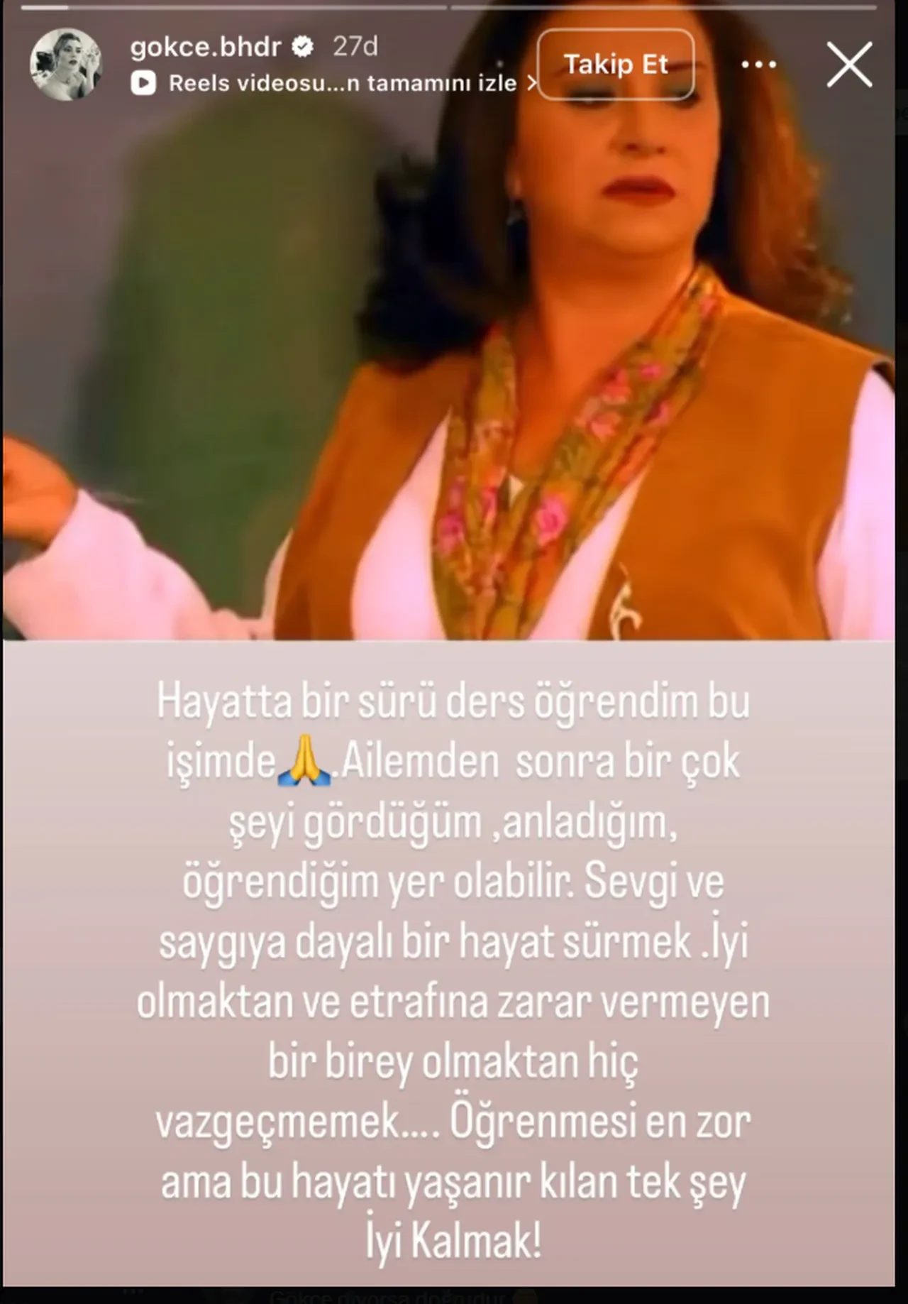 Gökçe Bahadır, Hayat Bilgisi dizisinden kesit paylaştı! Okul saldırılarına sessiz kalmadı 