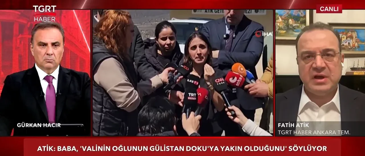 Gülistan Doku dosyasında korkunç şüpheyi Fatih Atik açıkladı: Vali'nin oğlundan hamile kaldığı için öldürüldüğü iddiası var