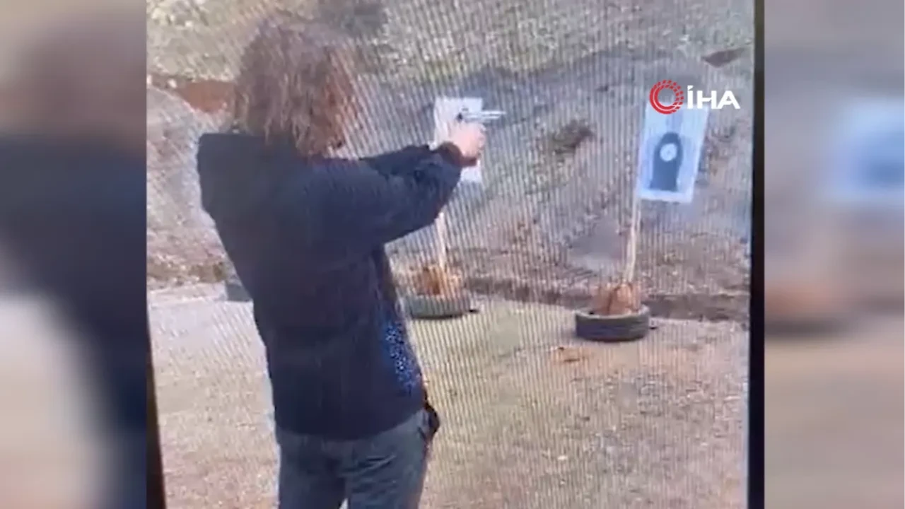 Kahramanmaraş saldırganının poligonda atış yaptığı görüntüler ortaya çıktı