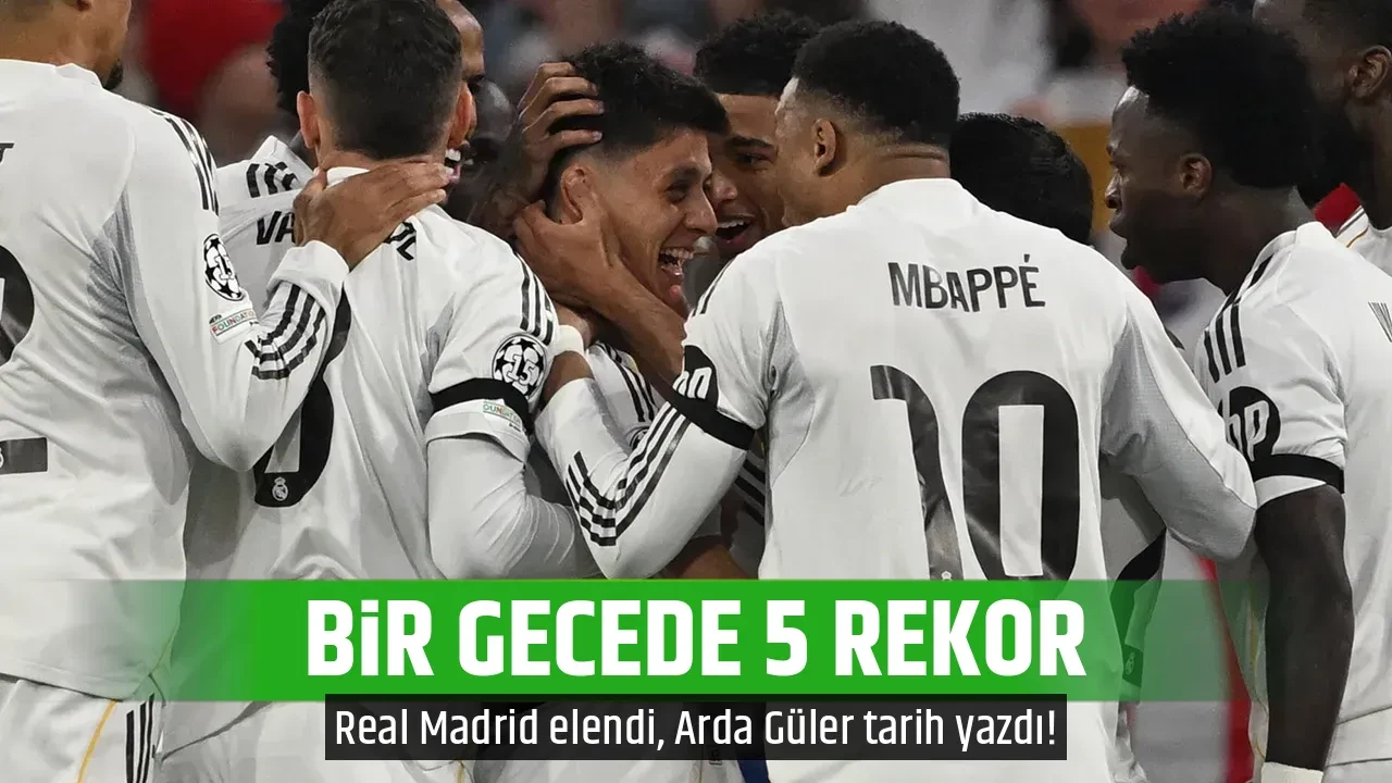 BİR GECEDE 5 REKOR