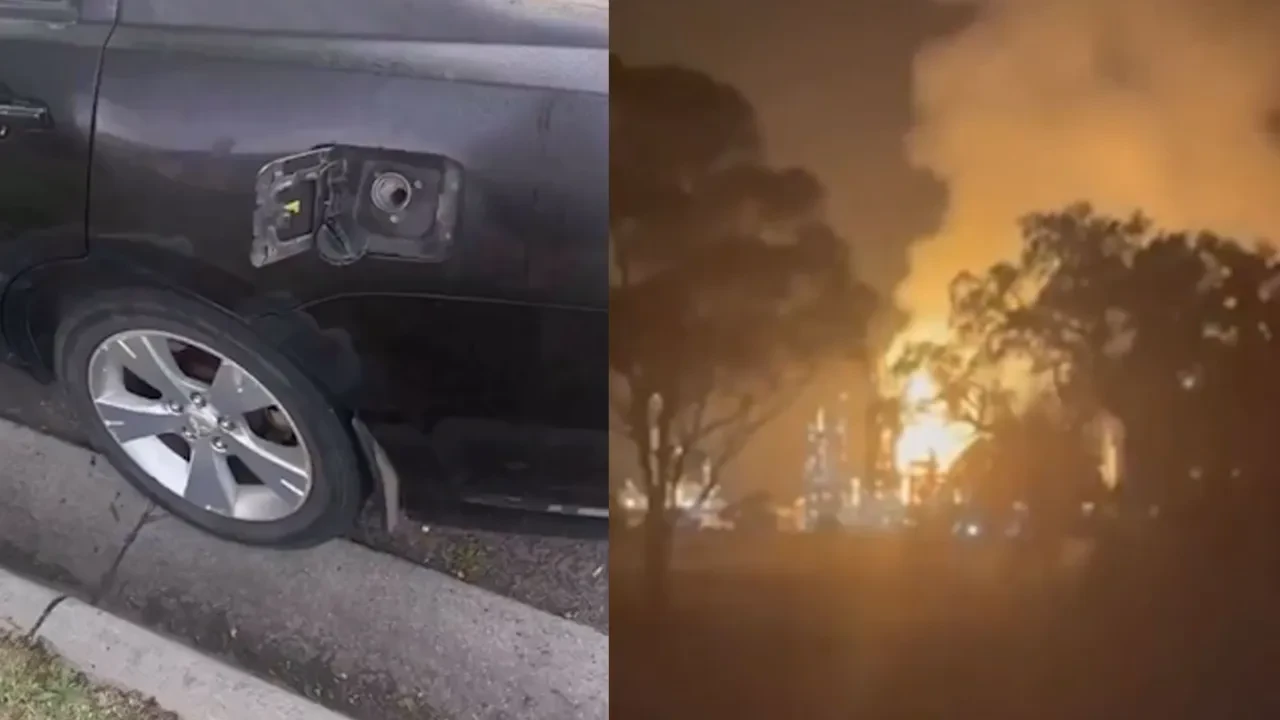 Yakıt hırsızlığının başladığı ülkenin petrol rafinerisinde büyük yangın