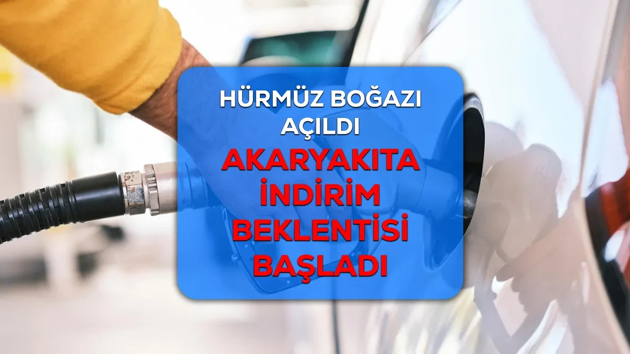 Benzine motorine indirim var mı? Hürmüz açılınca akaryakıta indirim beklentisi başladı