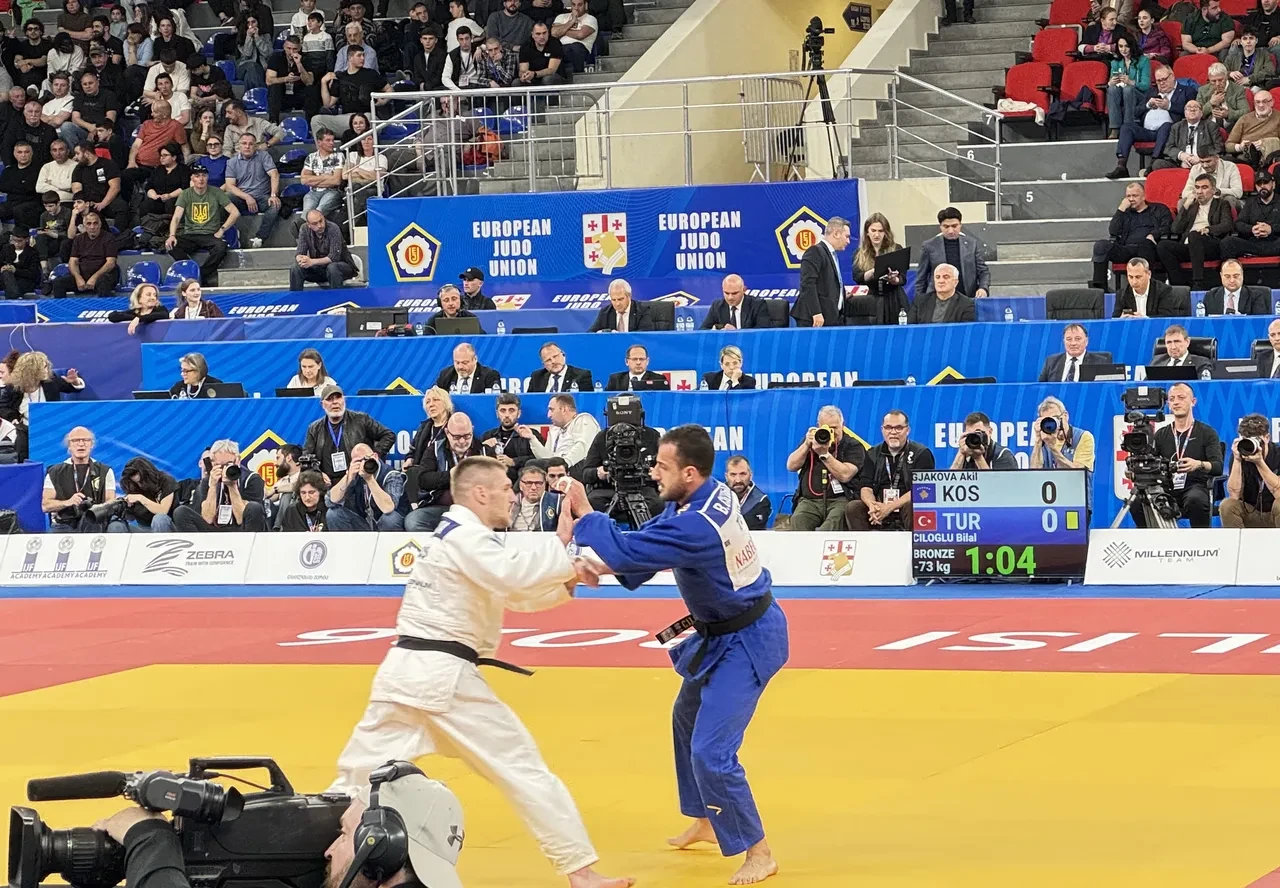 Bilal Çiloğlu bronz madalyayı kaptı! 2026 Avrupa Judo Şampiyonası'nda ilk madalya