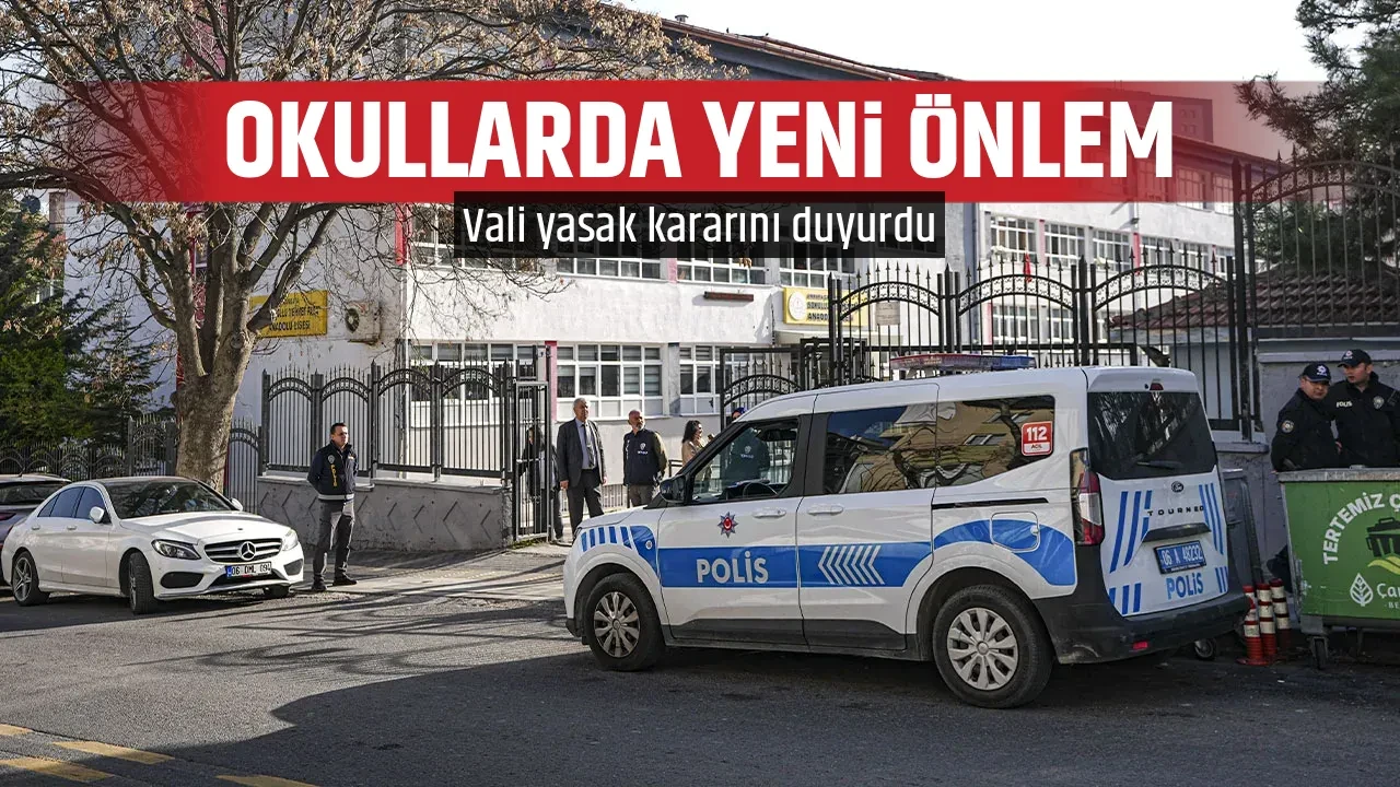 OKULLARDA YENİ ÖNLEM