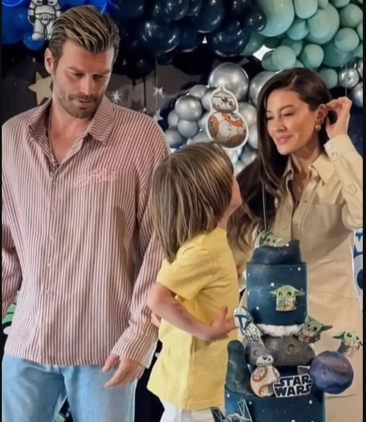 Kıvanç Tatlıtuğ ile Başak Dizer'in oğlu Kurt Efe 4 yaşında! Son hali babasının kopyası 