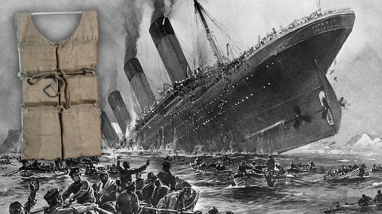 Titanic faciasında bir kişinin hayatını kurtardı! 114 yıllık can yeleğinin fiyatı dudak uçuklattı 