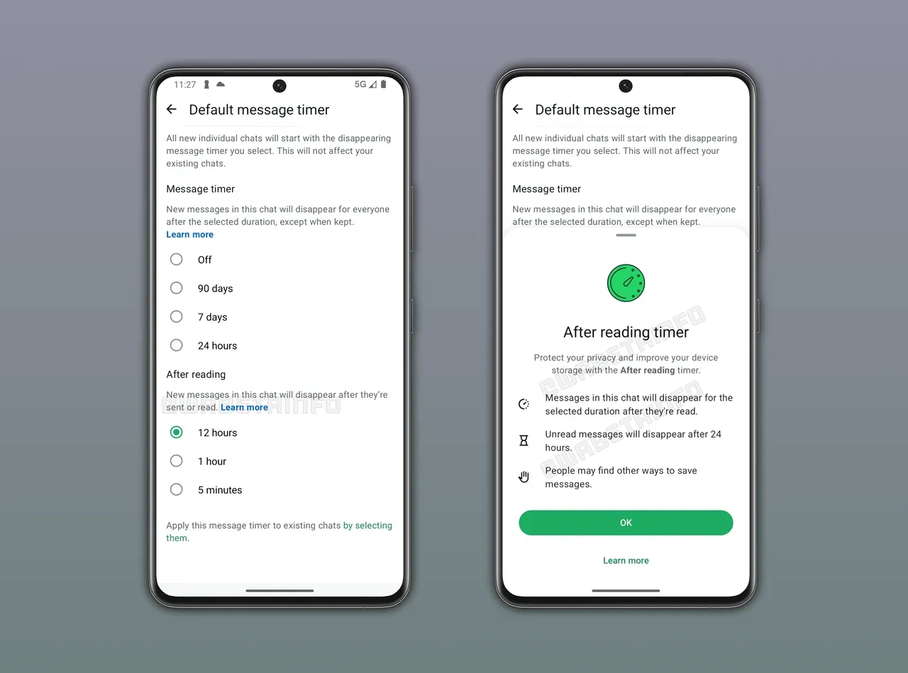 WhatsApp için "okunduktan sonra kaybolan mesaj" dönemi başlıyor