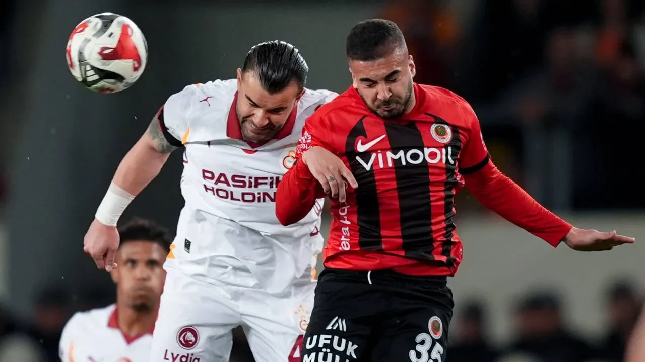 Galatasaray'dan şampiyonluk yolunda kritik 3 puan! Sarı-kırmızılılar, Gençlerbirliği'ni 2-1 yendi