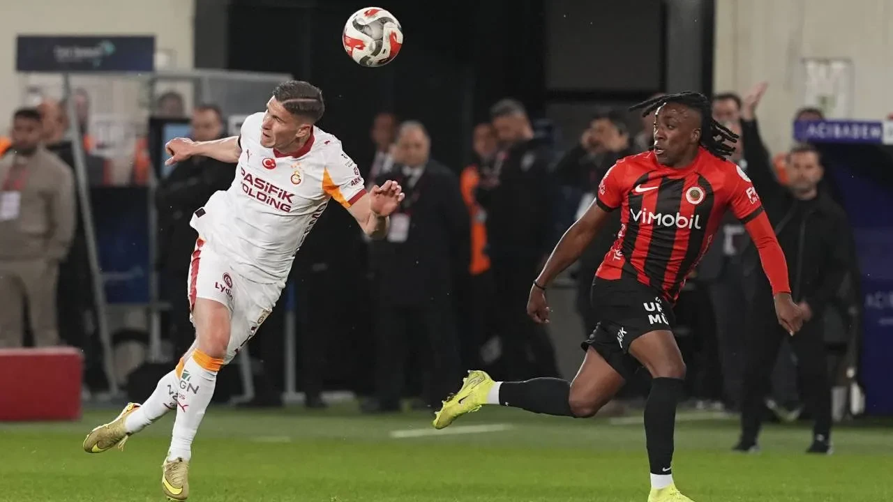 Galatasaray'dan şampiyonluk yolunda kritik 3 puan! Sarı-kırmızılılar, Gençlerbirliği'ni 2-1 yendi