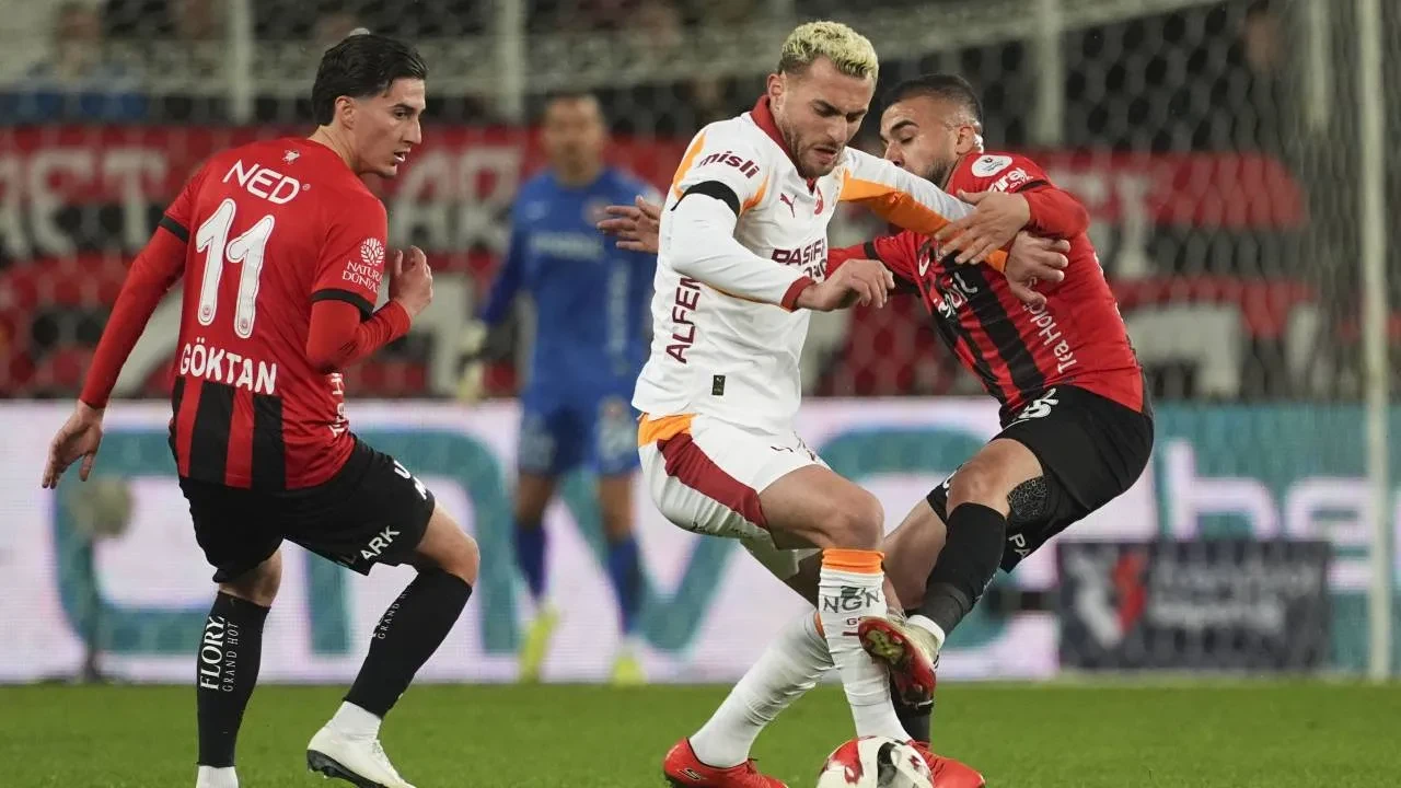Galatasaray'dan şampiyonluk yolunda kritik 3 puan! Sarı-kırmızılılar, Gençlerbirliği'ni 2-1 yendi