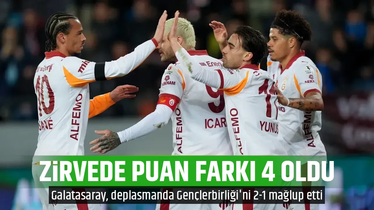 ZİRVEDE PUAN FARKI 4 OLDU