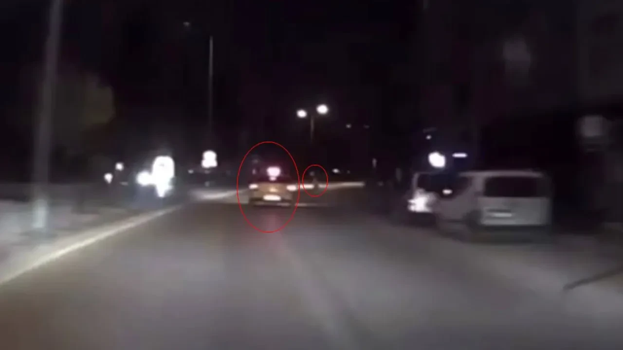 Genç kız taksinin çarpması sonucu hayatını kaybetti! Feci kaza kamerada