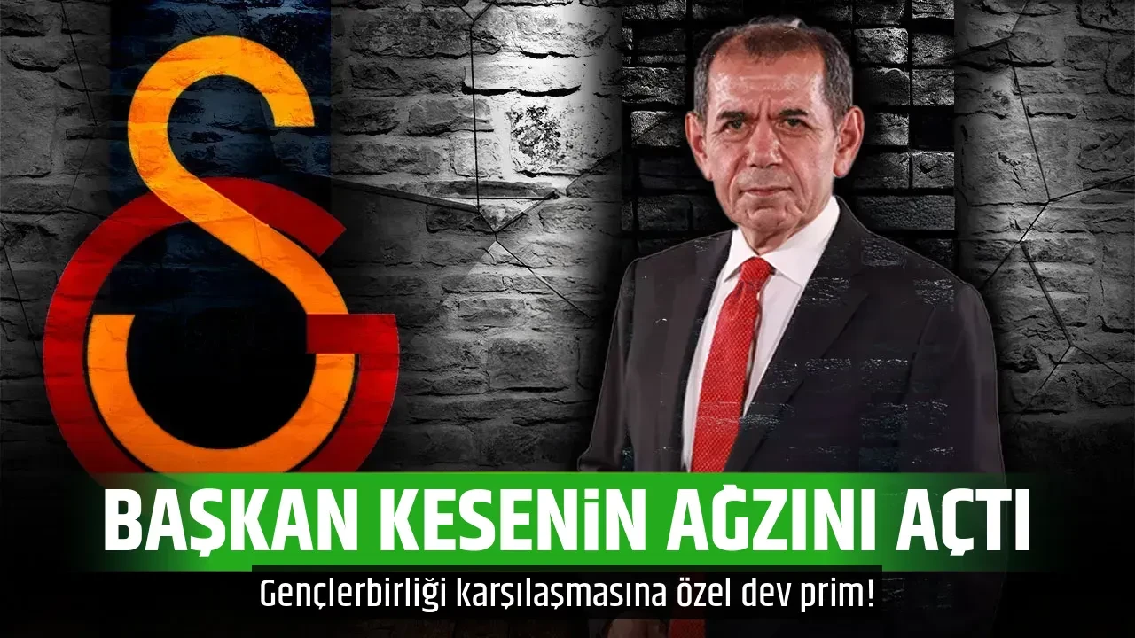 BAŞKAN KESENİN AĞZINI AÇTI
