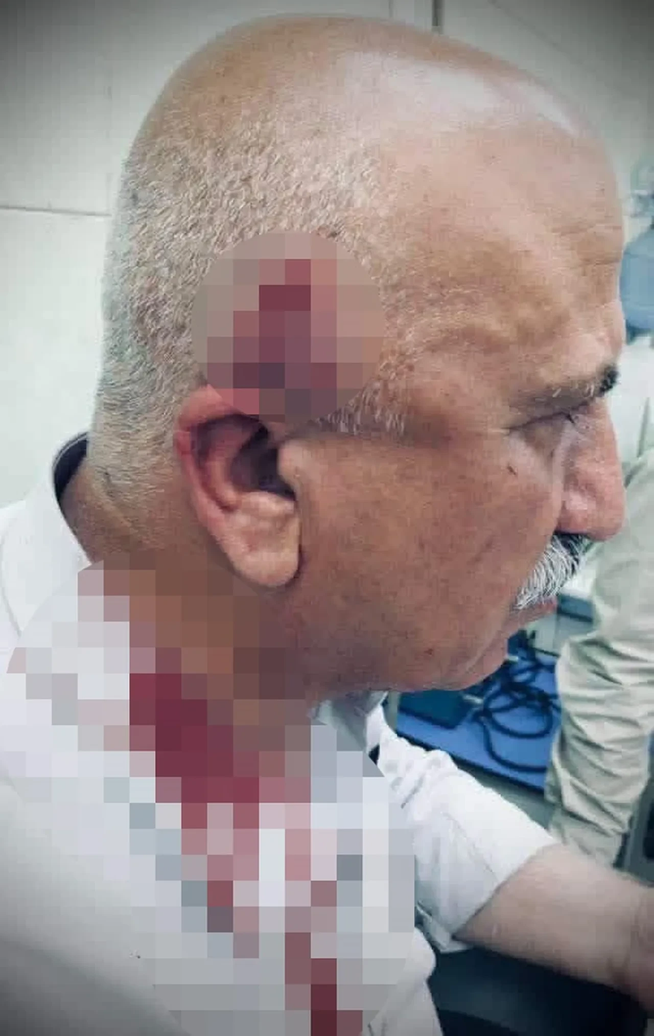 Kerkük'te kaçak yapı sahiplerinden kaymakama saldırı