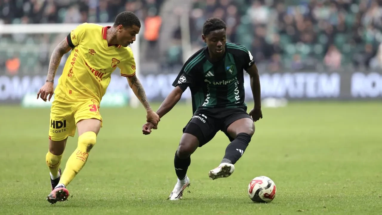 Kocaelispor ile Göztepe puanları paylaştı! Mücadelede 1-1'lik eşitlik var