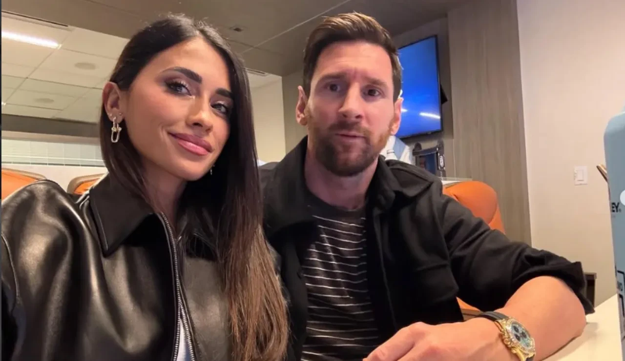 Messi'nin eşi Antonela Roccuzzo'nun kolyesi servet değerinde