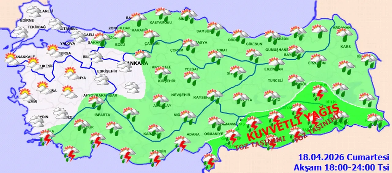 Meteoroloji sarı alarm vererek 12 ili uyardı: Sıcaklık 10 derece düşecek, ani sellere dikkat!