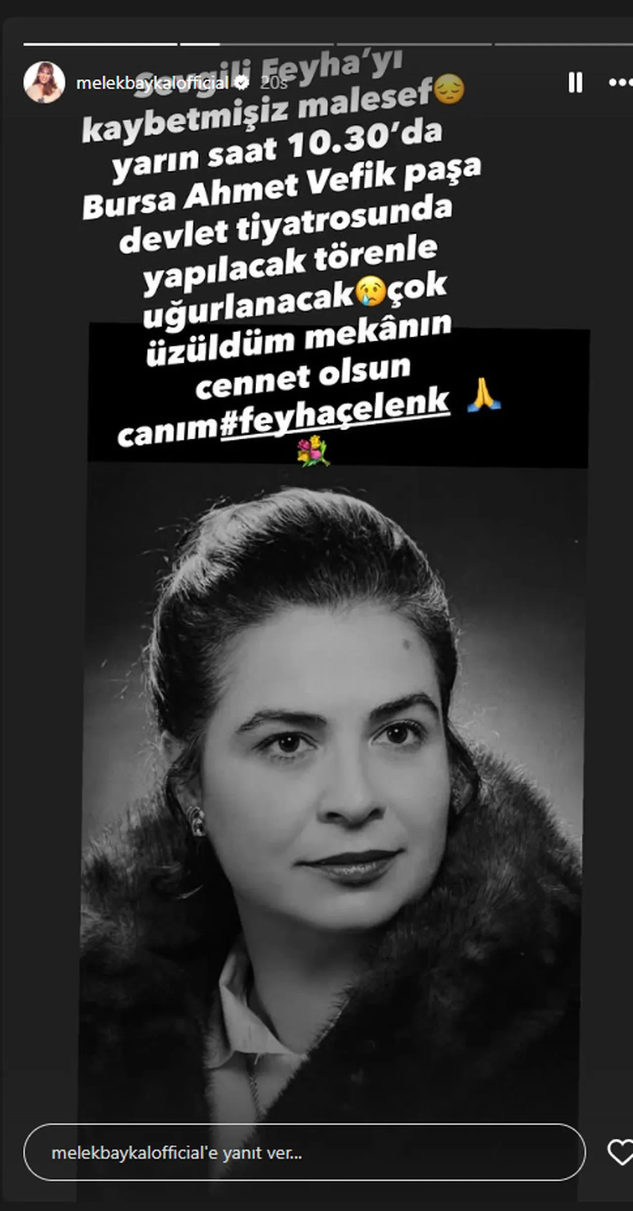 Oyuncu Feyha Çelenk hayatını kaybetti 