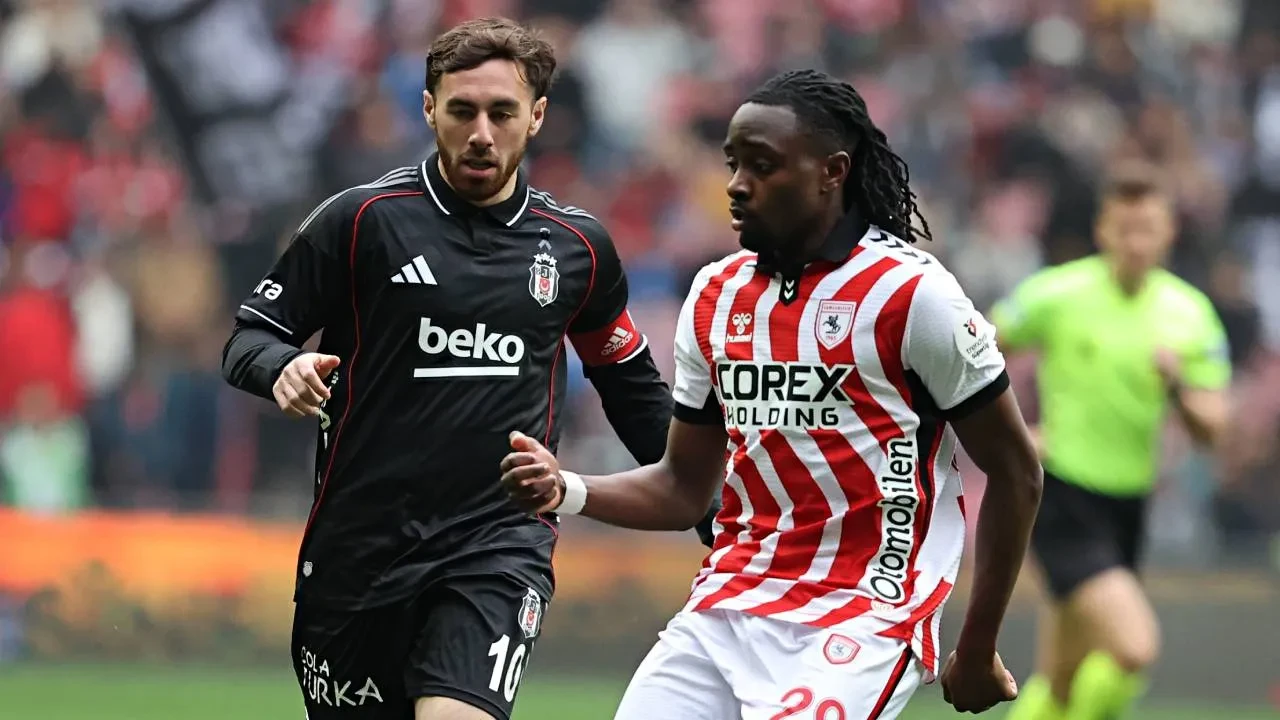 Beşiktaş, deplasmanda Samsunspor'a kaybetti! Siyah-beyazlılar, 2-1 mağlup oldu