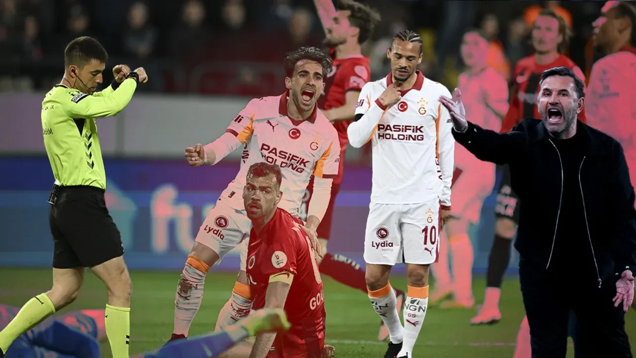 Galatasaray'ın golü ofsayta takıldı