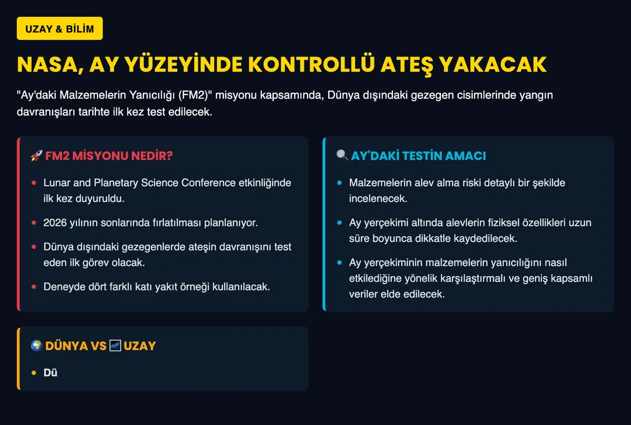 NASA, Ay'da çok sıra dışı bir deney yapacak