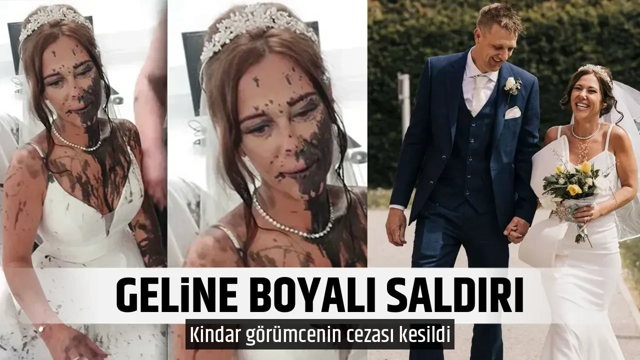 GELİNE BOYALI SALDIRI