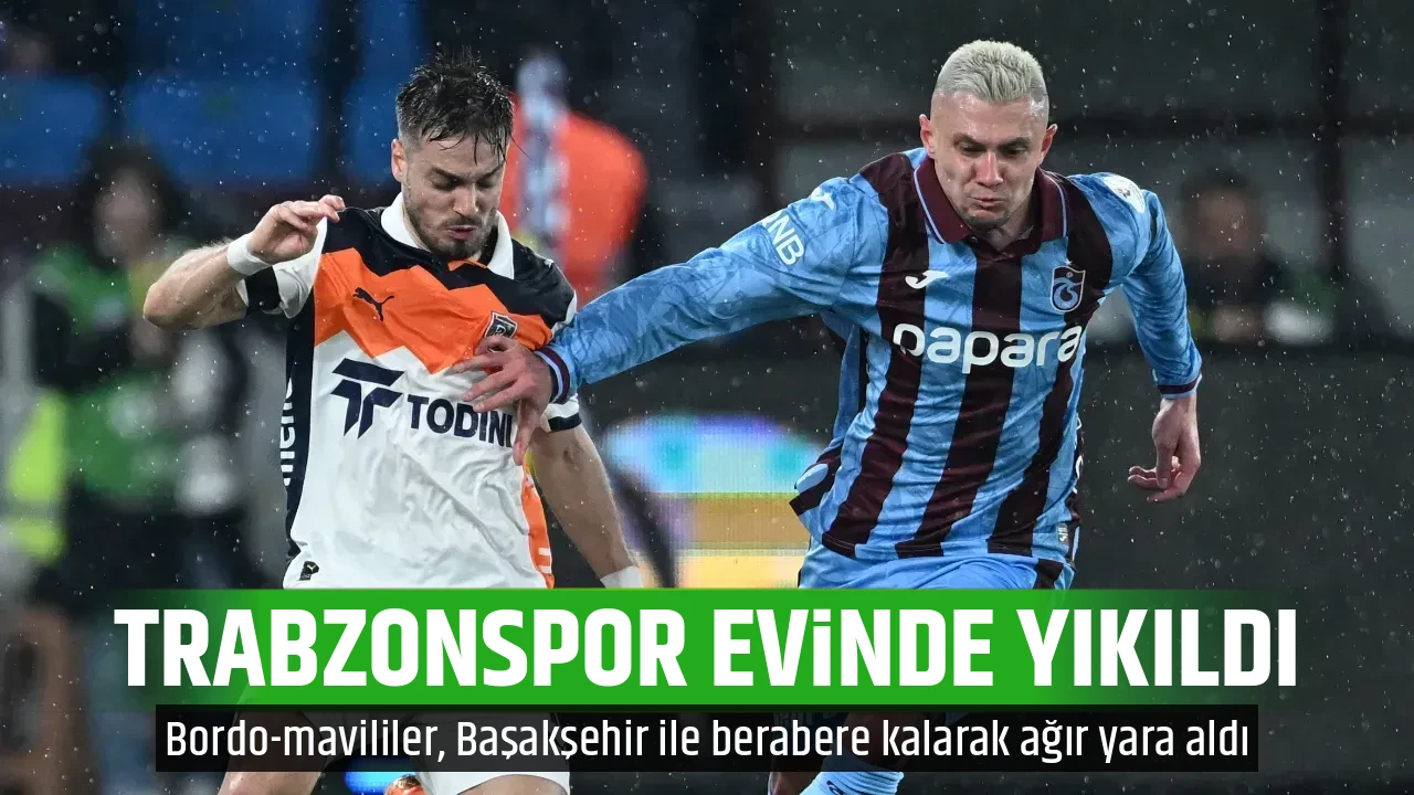 TRABZONSPOR EVİNDE YIKILDI