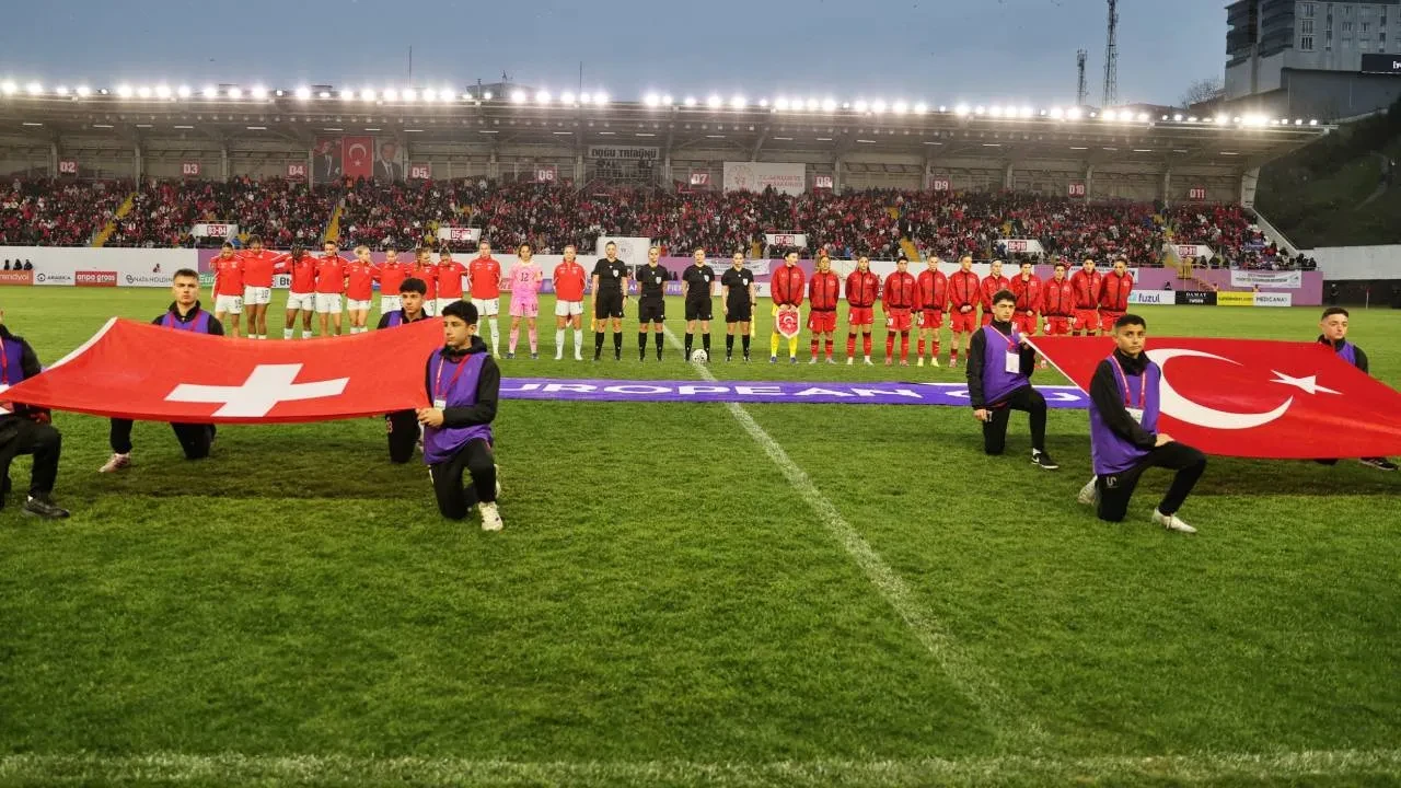 Türkiye, Sinop'ta İsviçre ile berabere kaldı! Mücadele 1-1 sona erdi
