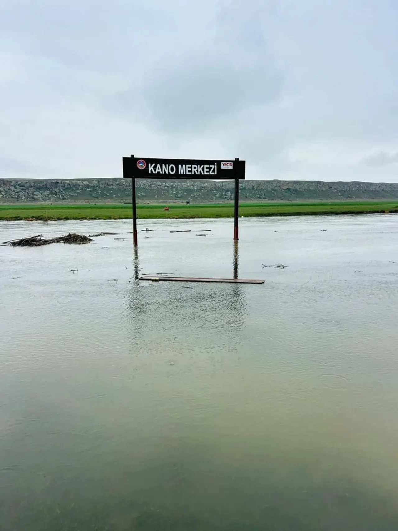 Zamantı Irmağı taştı! Kano merkezi sular altında kaldı