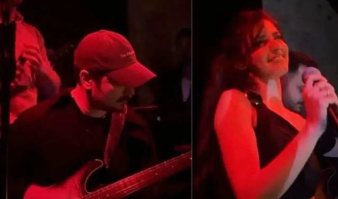 Aslıhan Malbora'nın doğum gününde Çağatay Ulusoy çaldı, Mustafa Mert Koç söyledi 