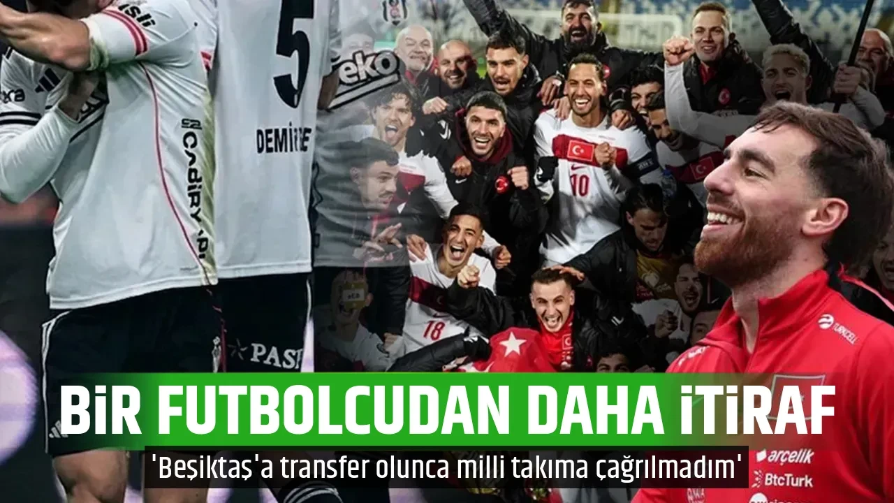 BİR FUTBOLCUDAN DAHA İTİRAF