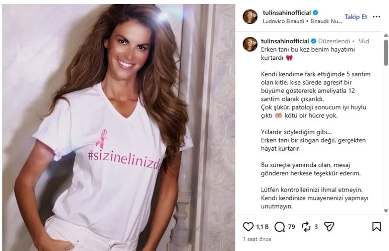 Tülin Şahin'den müjdeli haber! Ameliyattan çıktı sonucu paylaştı 