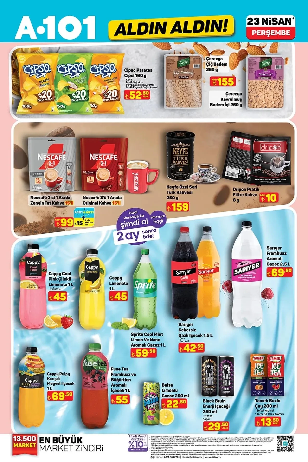 A101 23 - 30 Nisan aktüel ürünler kataloğu 2026! Kulaklık, gözleme sacı, dik ütü, spor ekipmanları, yolluk ve halı çeşitleri geliyor