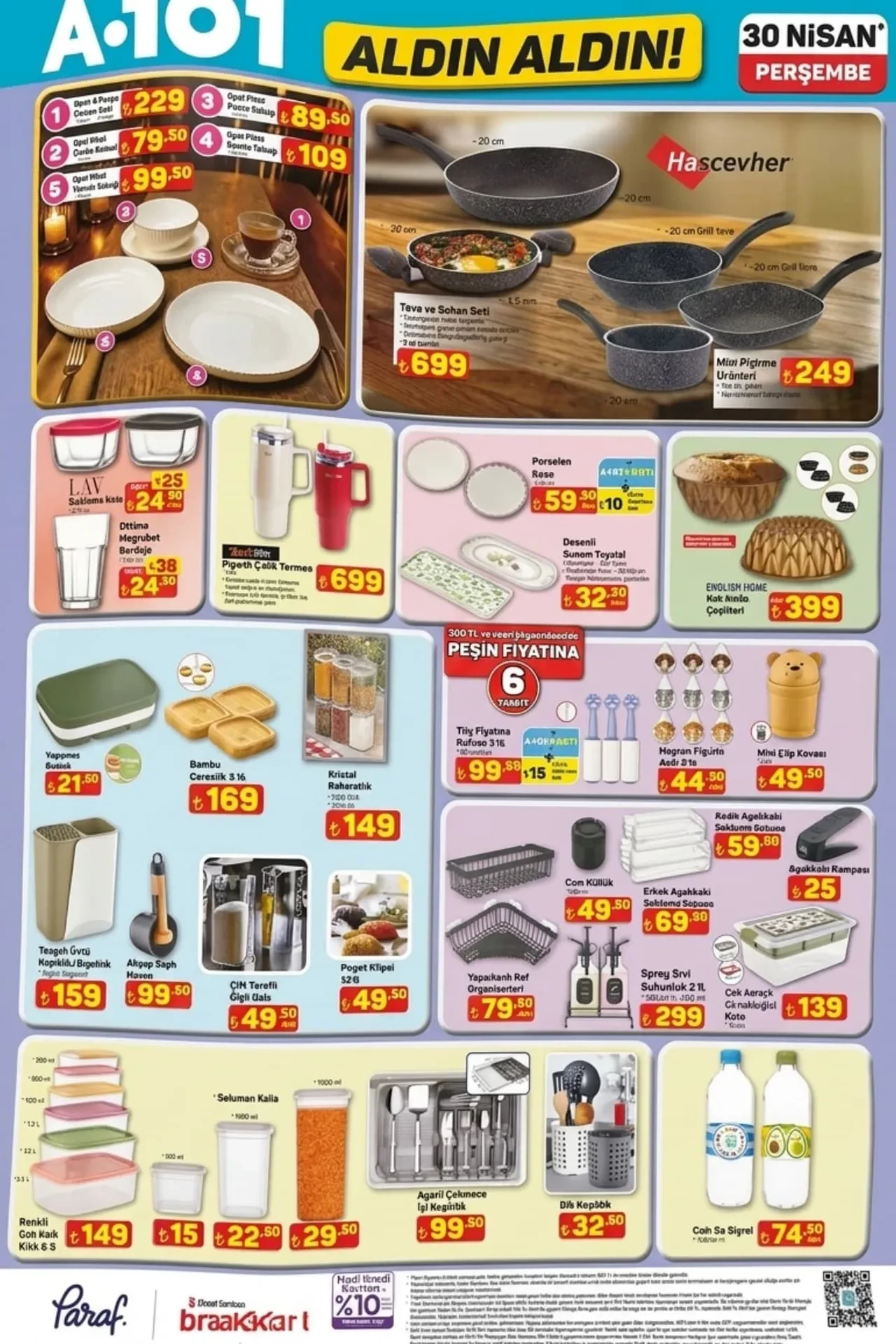 A101 23 - 30 Nisan aktüel ürünler kataloğu 2026! Kulaklık, gözleme sacı, dik ütü, spor ekipmanları, yolluk ve halı çeşitleri geliyor