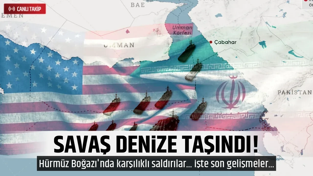 SAVAŞ DENİZE TAŞINDI!