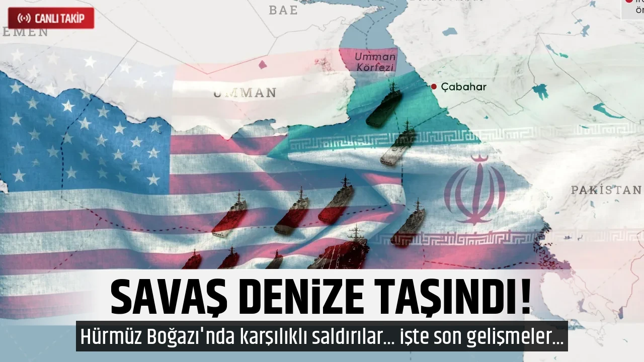 SAVAŞ DENİZE TAŞINDI!