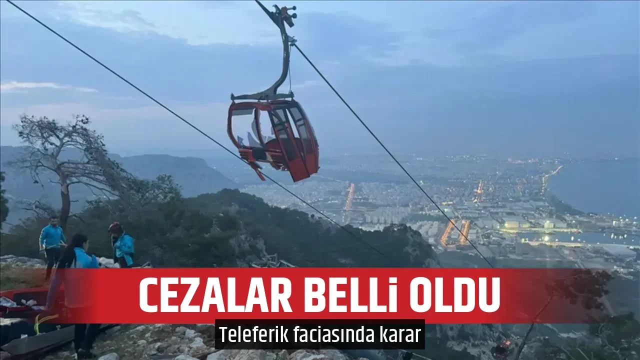 CEZALAR BELLİ OLDU