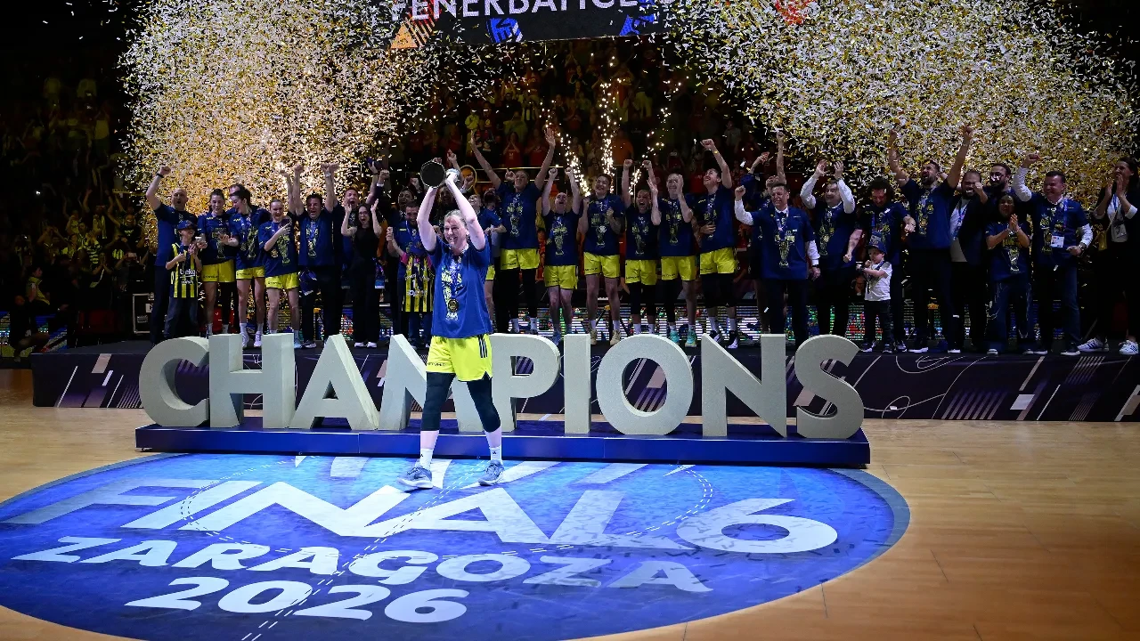 EuroLeague'de şampiyon Fenerbahçe! Sarı-lacivertliler, Galatasaray'ı 68-55 mağlup etti