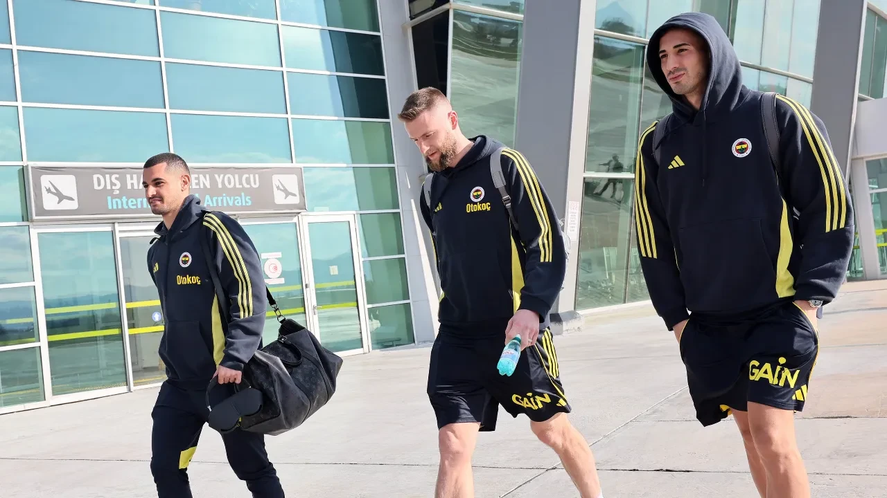 Fenerbahçe kupa maçı için Konya'ya geldi