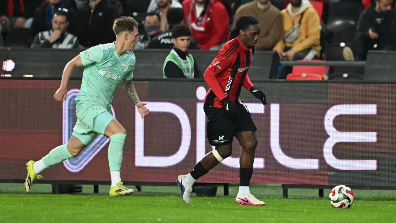 Gaziantep FK, 3 puanı 3 golle aldı! Kırmızı-siyahlılar, Kayserispor'u mağlup etti