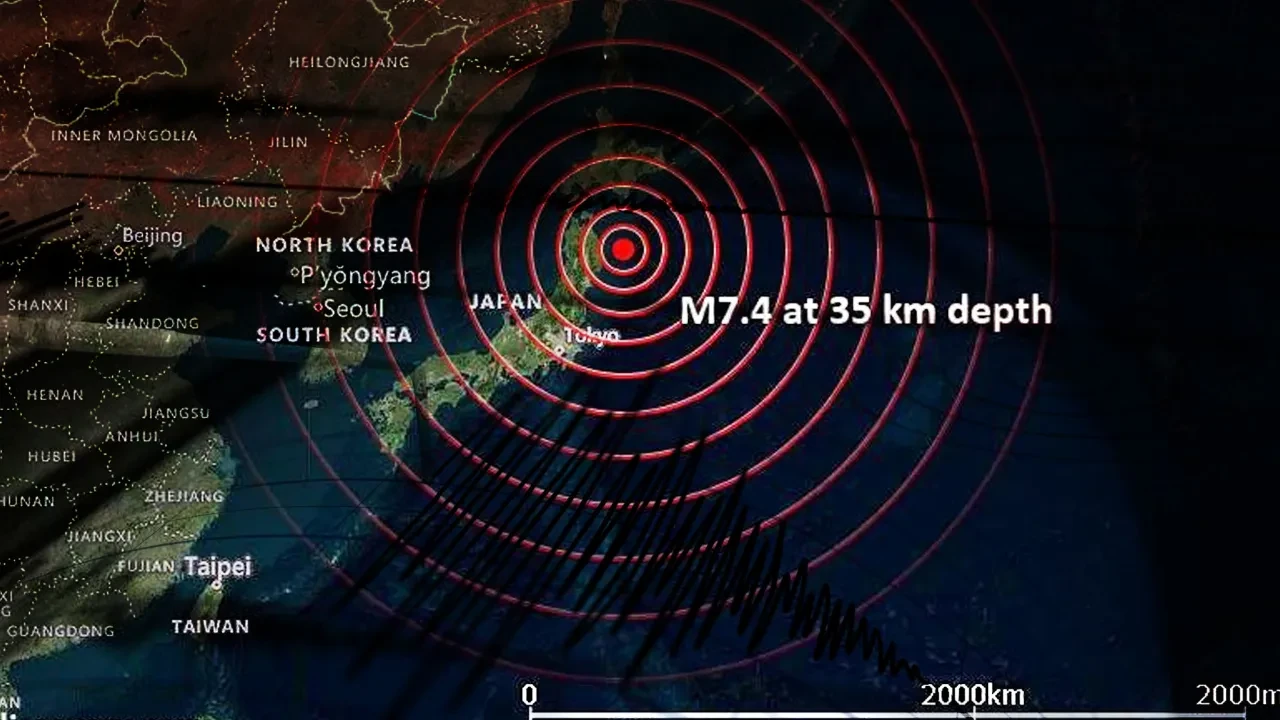 Japonya'da şiddetli deprem: 7,4 ile sallandı! Tsunami uyarısı verildi