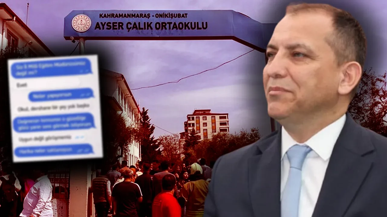 Kahramanmaraş'taki saldırı sonrası görevden alınmıştı! İl Milli Eğitim Müdürü'nün öğretmene attığı mesajlar ortaya çıktı