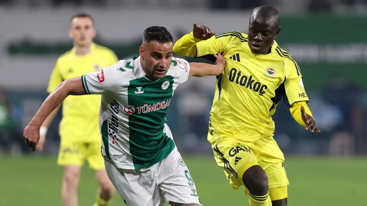 Fenerbahçe, Türkiye Kupası'ndan elendi! Konyaspor, sarı-lacivertlileri 1-0 yendi