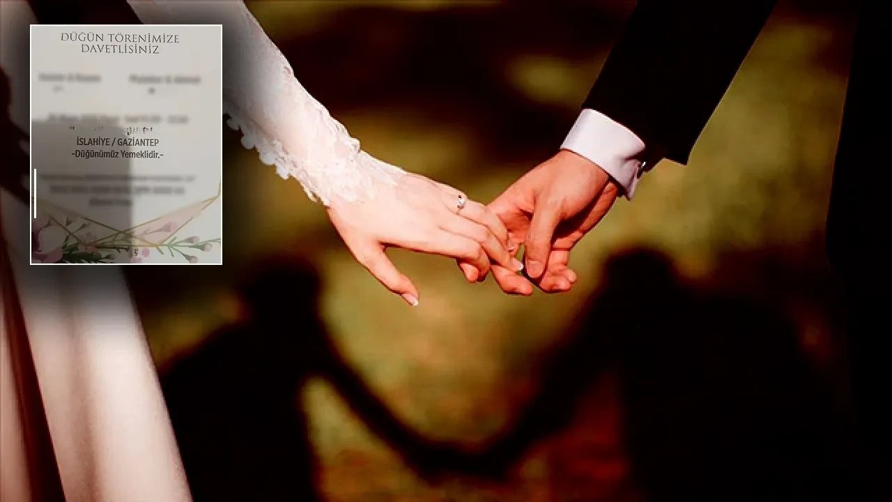 Düğün davetiyesindeki notu görenler şoke oldu! Sosyal medyada ikiye bölündü 