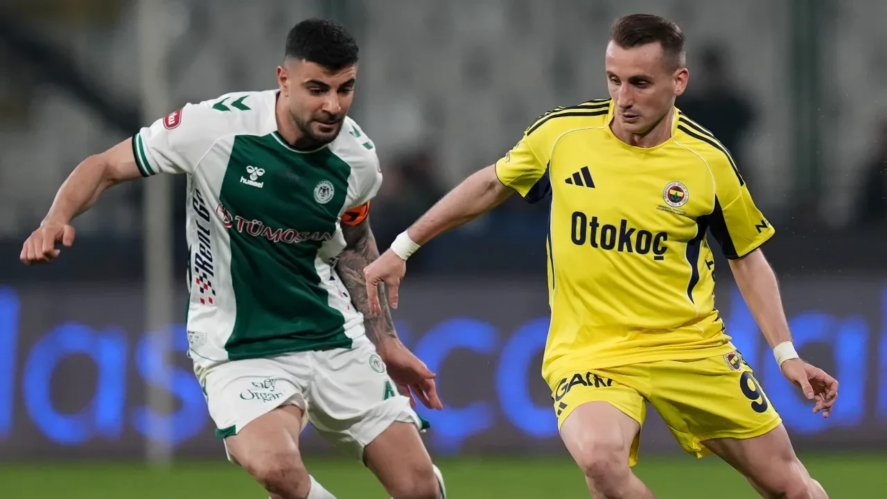 Fenerbahçe, Türkiye Kupası'ndan elendi! Konyaspor, sarı-lacivertlileri 1-0 yendi
