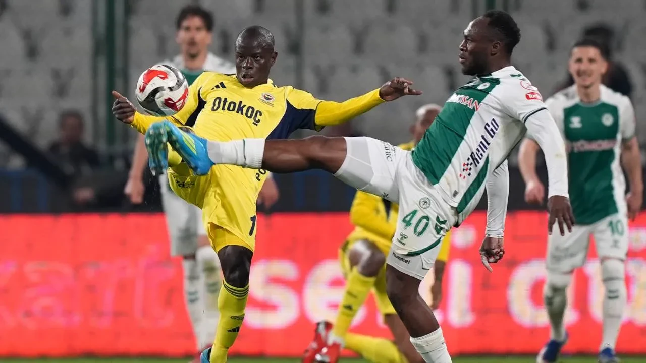 Fenerbahçe, Türkiye Kupası'ndan elendi! Konyaspor, sarı-lacivertlileri 1-0 yendi