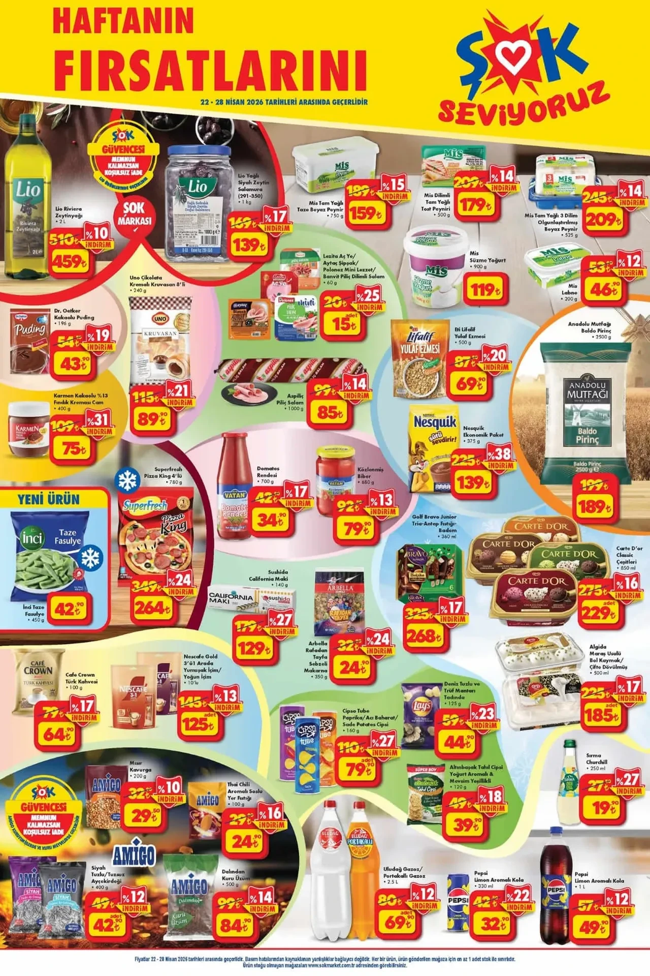 ŞOK 22-28 Nisan aktüel kataloğu 2026! İphone 17, Playstation 5, akıllı saat, çocuk scooter ve drone geliyor