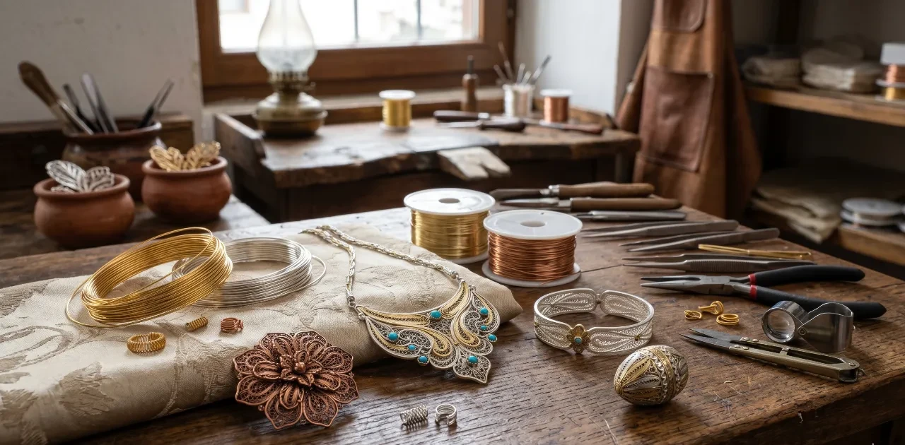 Altın, gümüş ve bakırın değerine değer katıyor! Ateşle sanatı yeniden yazıyor