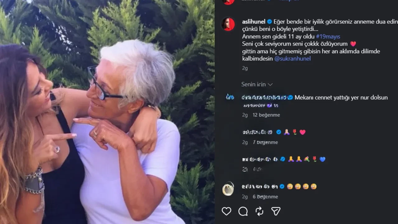 Aslı Hünel'den yürek yakan anne paylaşımı! Bir iyilik görürseniz anneme dua edin